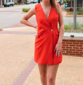 Adelyn Rae - Mallory Sleeveless Blazer Dress