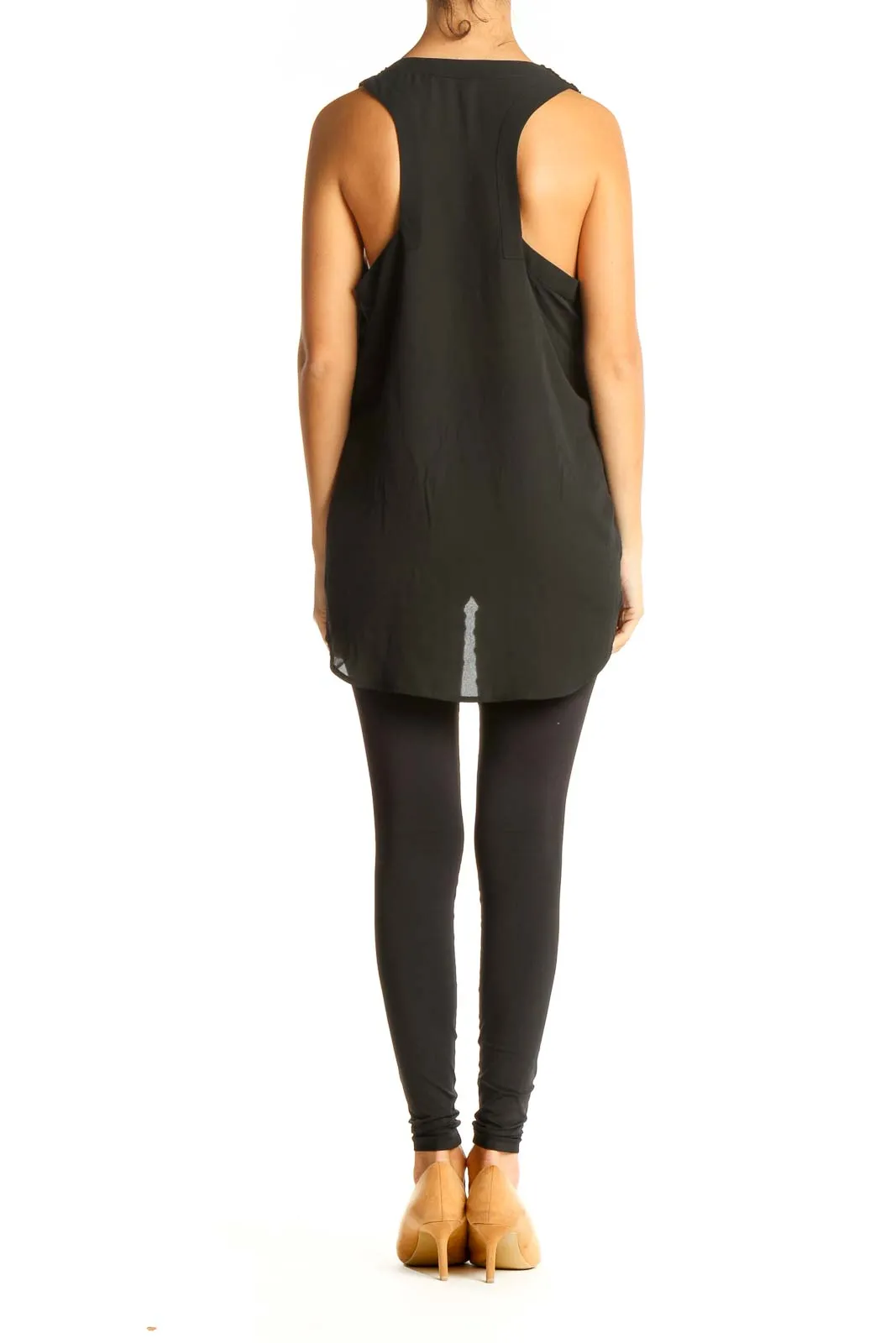 Black Lace Tank Top