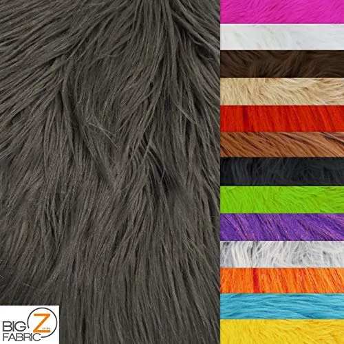 Blonde Solid Gorilla Animal Long Pile Faux Fur Fabric / Ecoshag 15 Yard Bolt