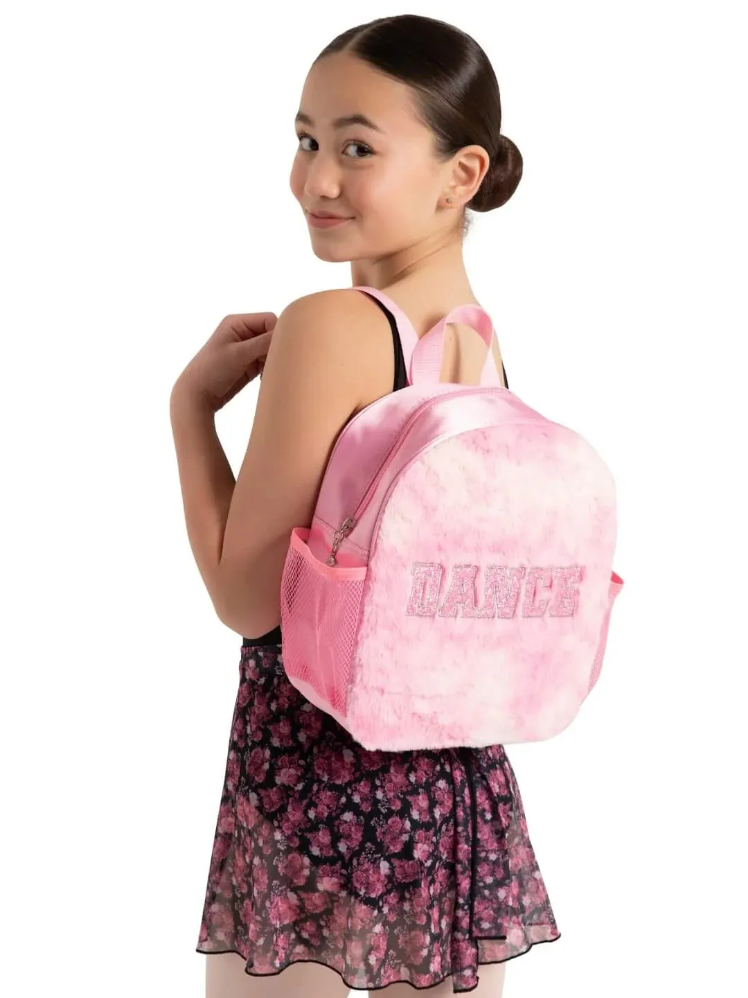Capezio Faux Fur Dance Ballet Pink Bag B287