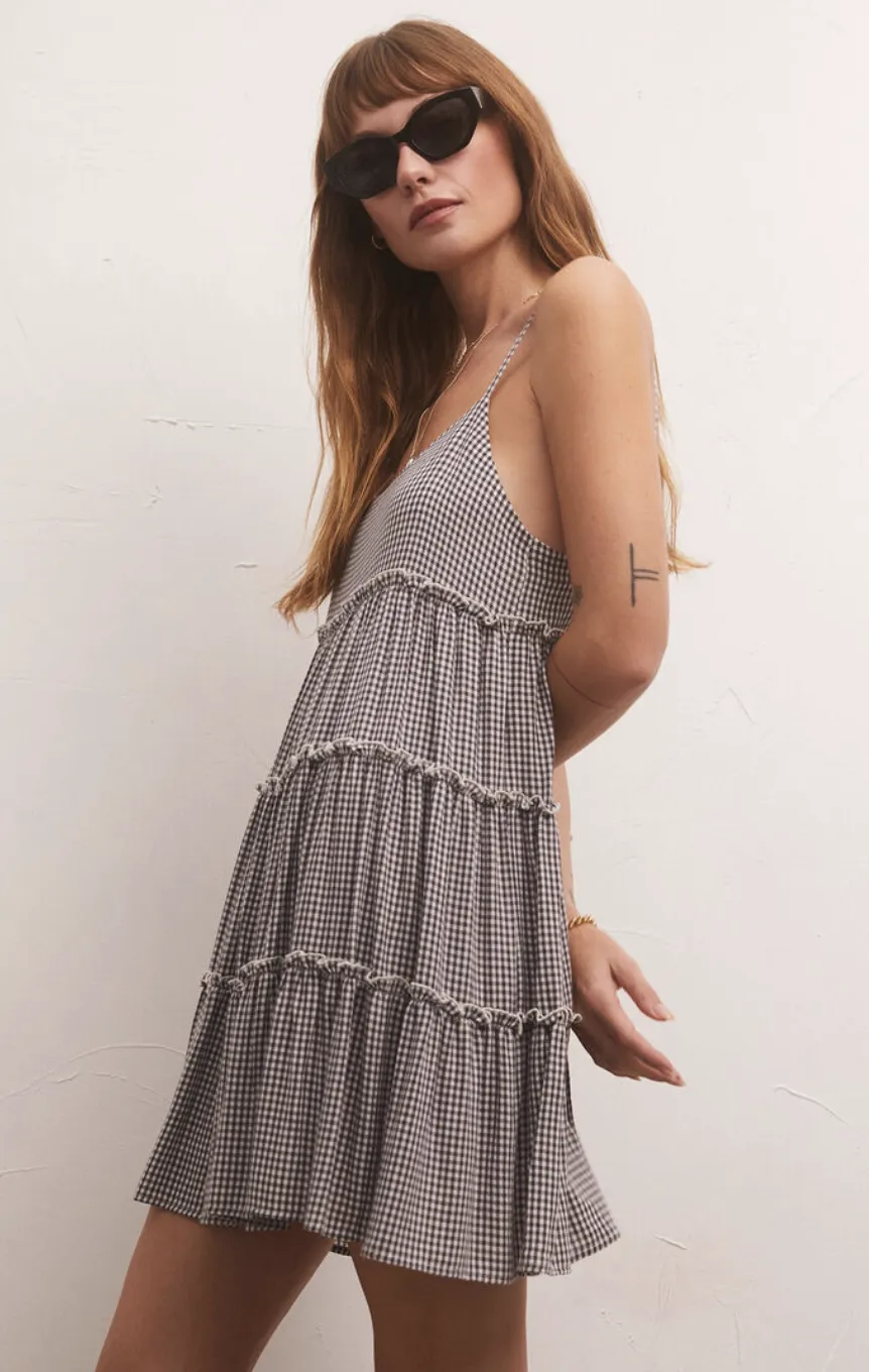 Carina Gingham Mini Dress