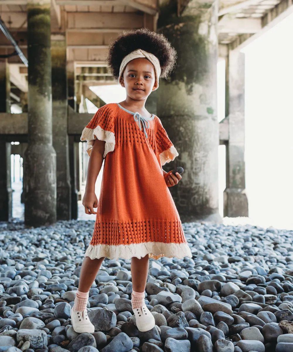 Eirlys Dress - Papaya