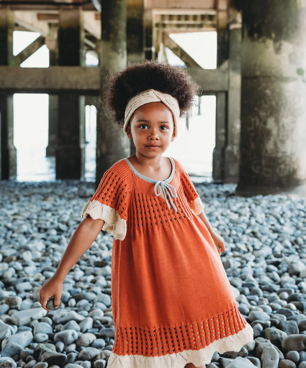 Eirlys Dress - Papaya