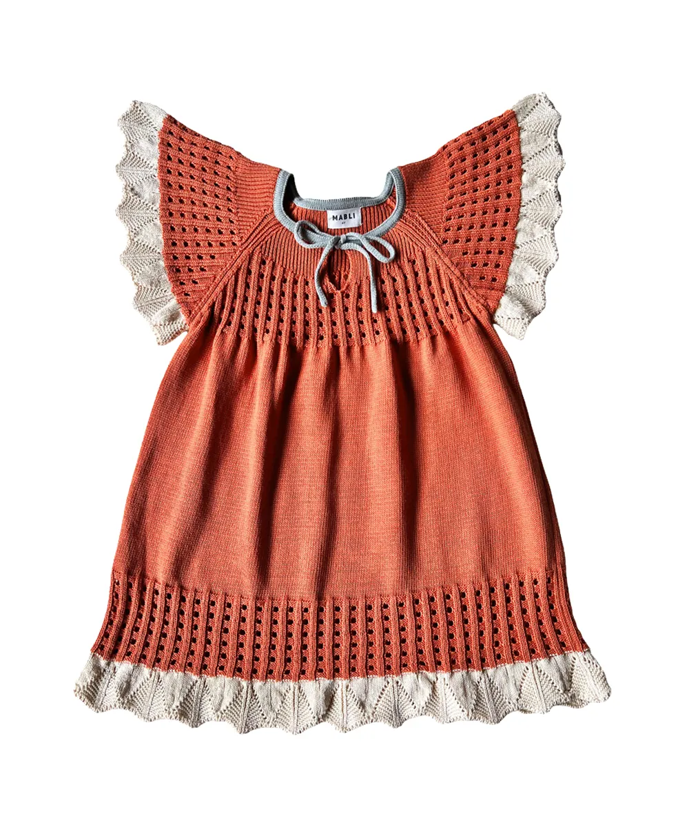 Eirlys Dress - Papaya