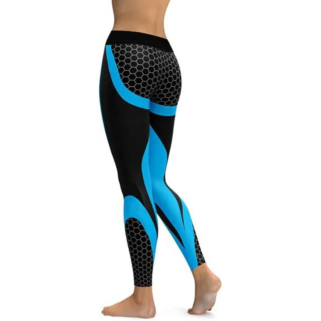Floral Print Yoga Pants