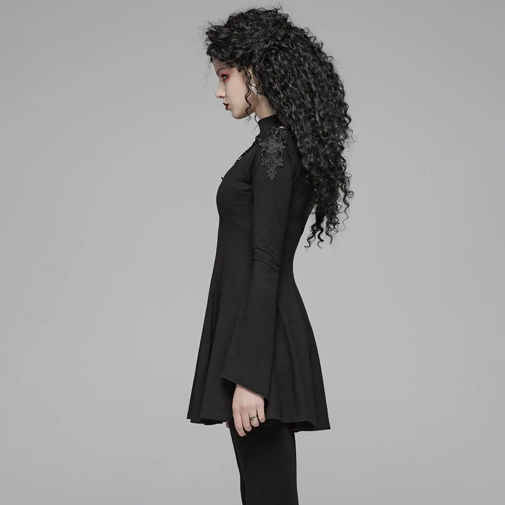 Gothic Hollow-out A hem Pendulum Dress