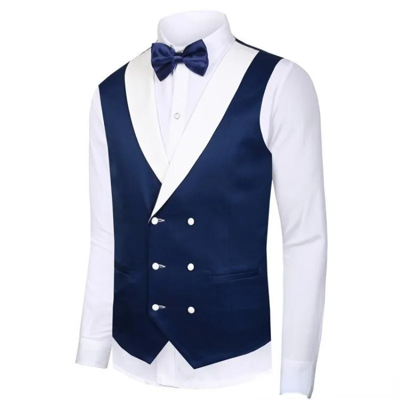 Groom Tuxedos Peak Lapel Best Man Suits Men's Wedding Suits (Jacket Pants Vest)