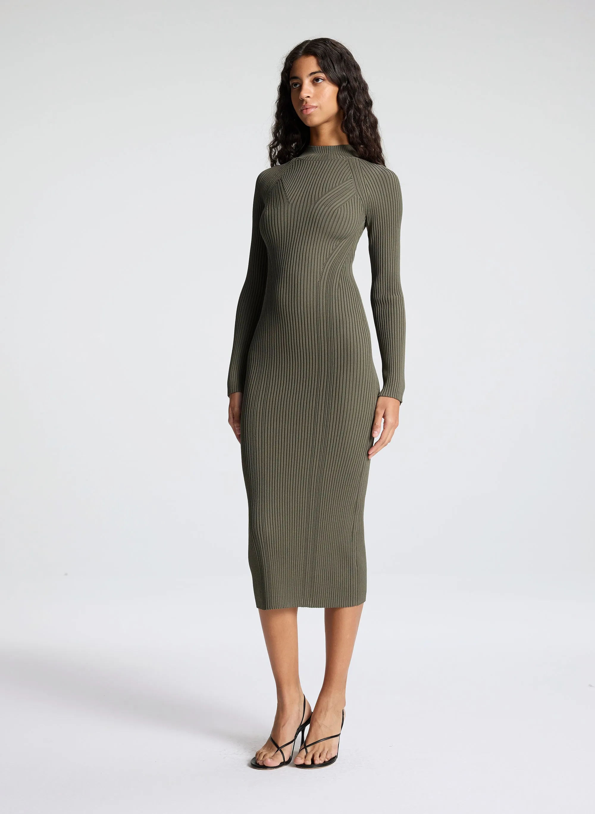 Halle Knit Midi Dress