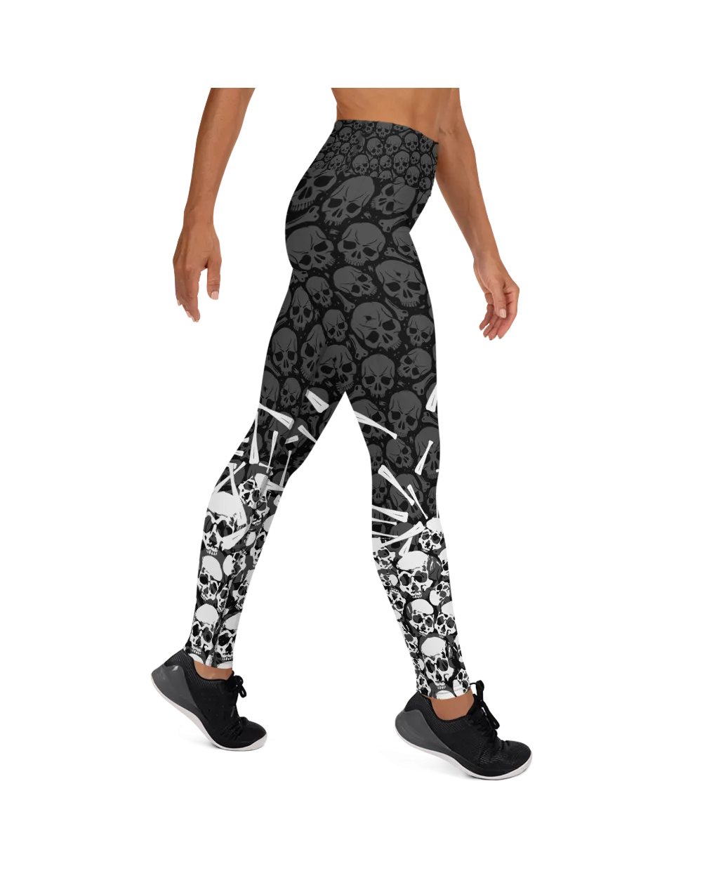 Halloween Bones Yoga Pants