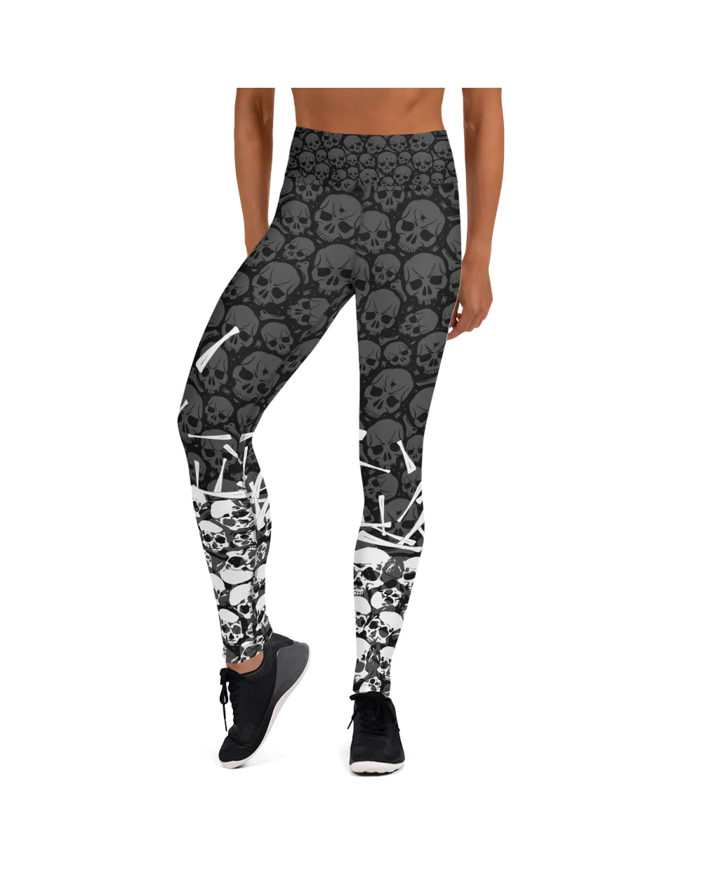 Halloween Bones Yoga Pants