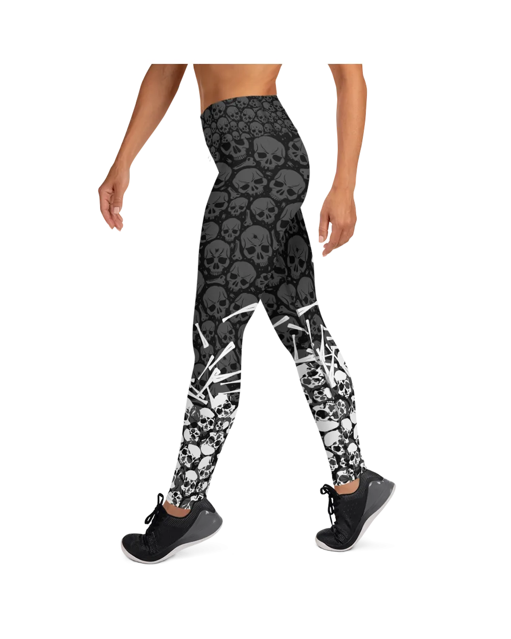 Halloween Bones Yoga Pants