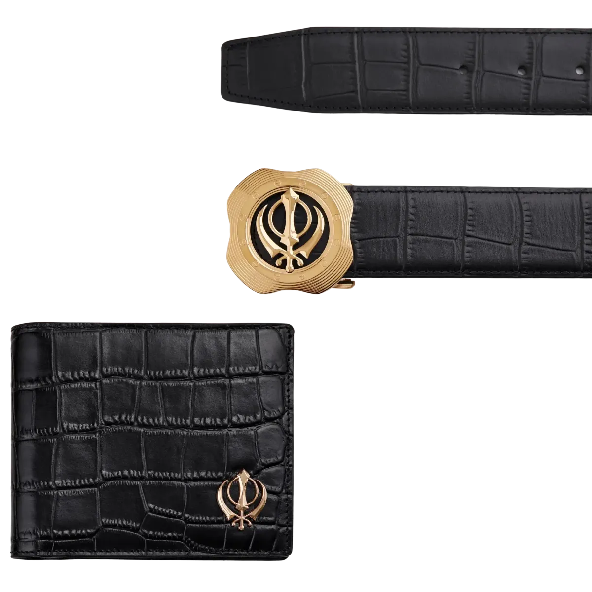 Khalsa Vegan Belt and Wallet