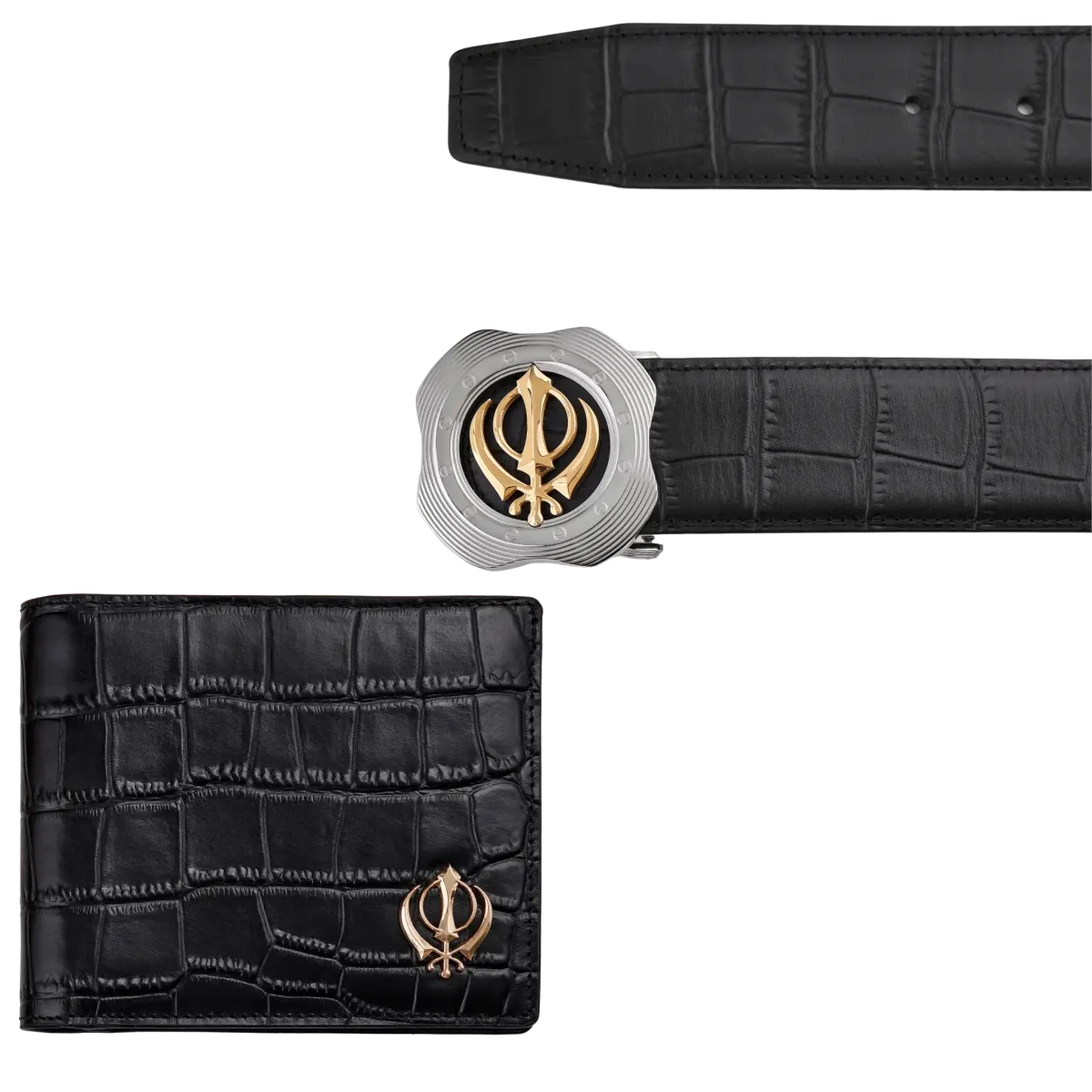 Khalsa Vegan Belt and Wallet