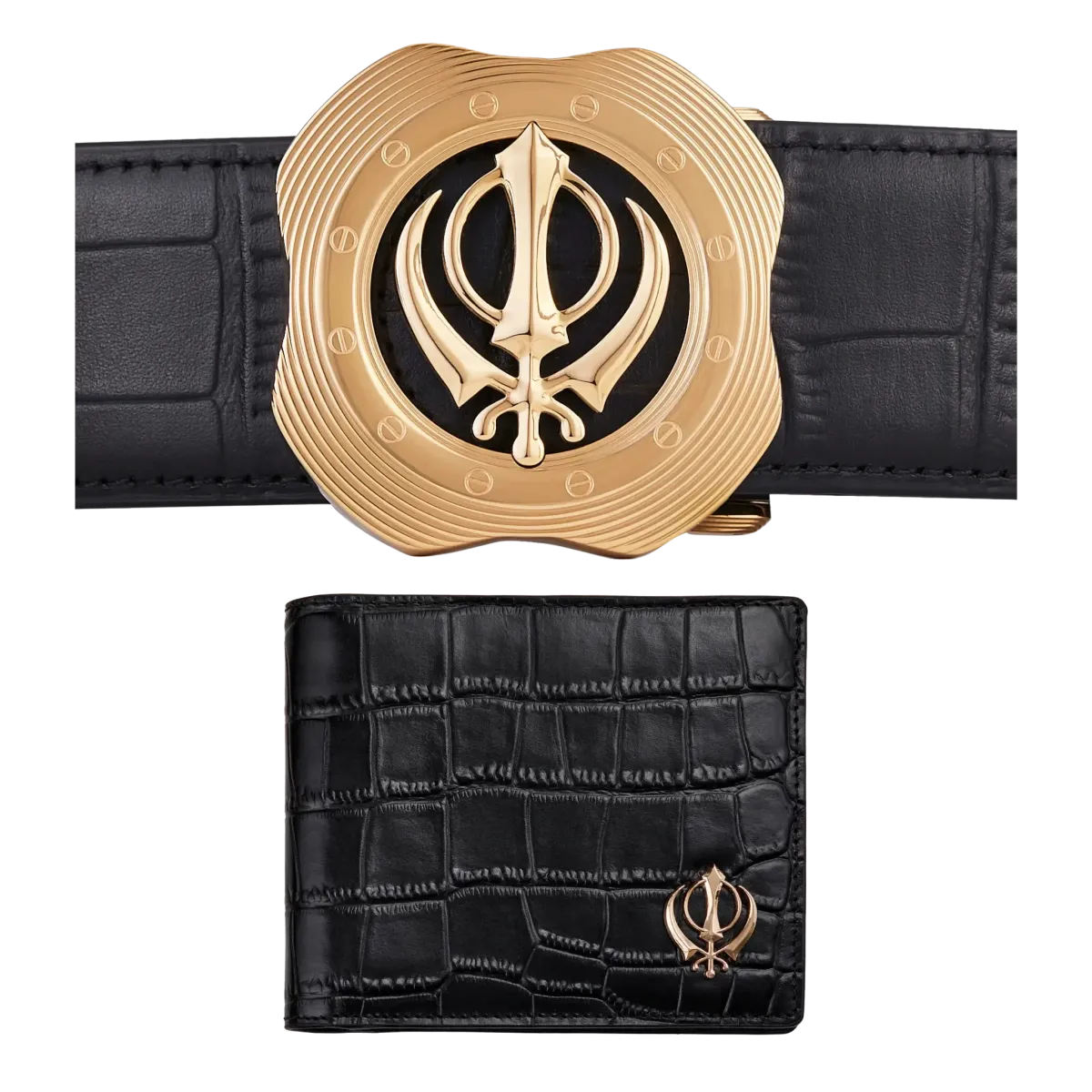 Khalsa Vegan Belt and Wallet