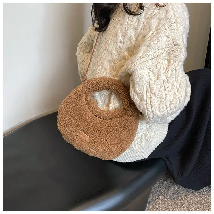 Ladies Mini Faux Fur Bag-Showtown