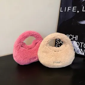 Ladies Mini Faux Fur Bag-Showtown