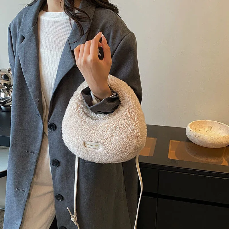 Ladies Mini Faux Fur Bag-Showtown