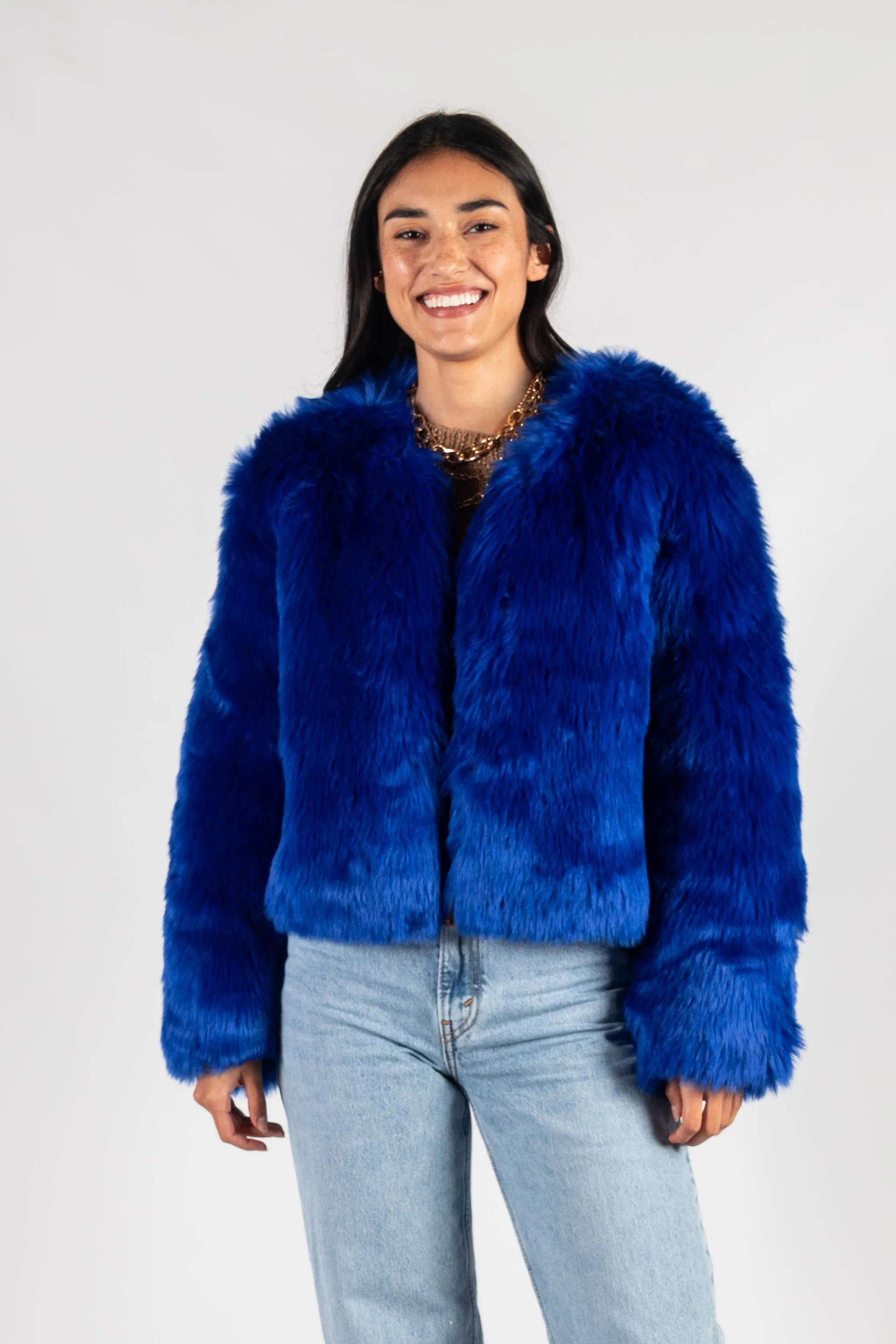 Living the Dream Faux Fur Jacket