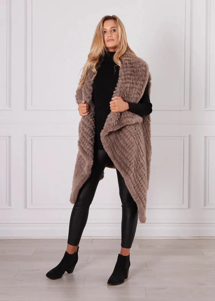 LUXE FAUX VEST
