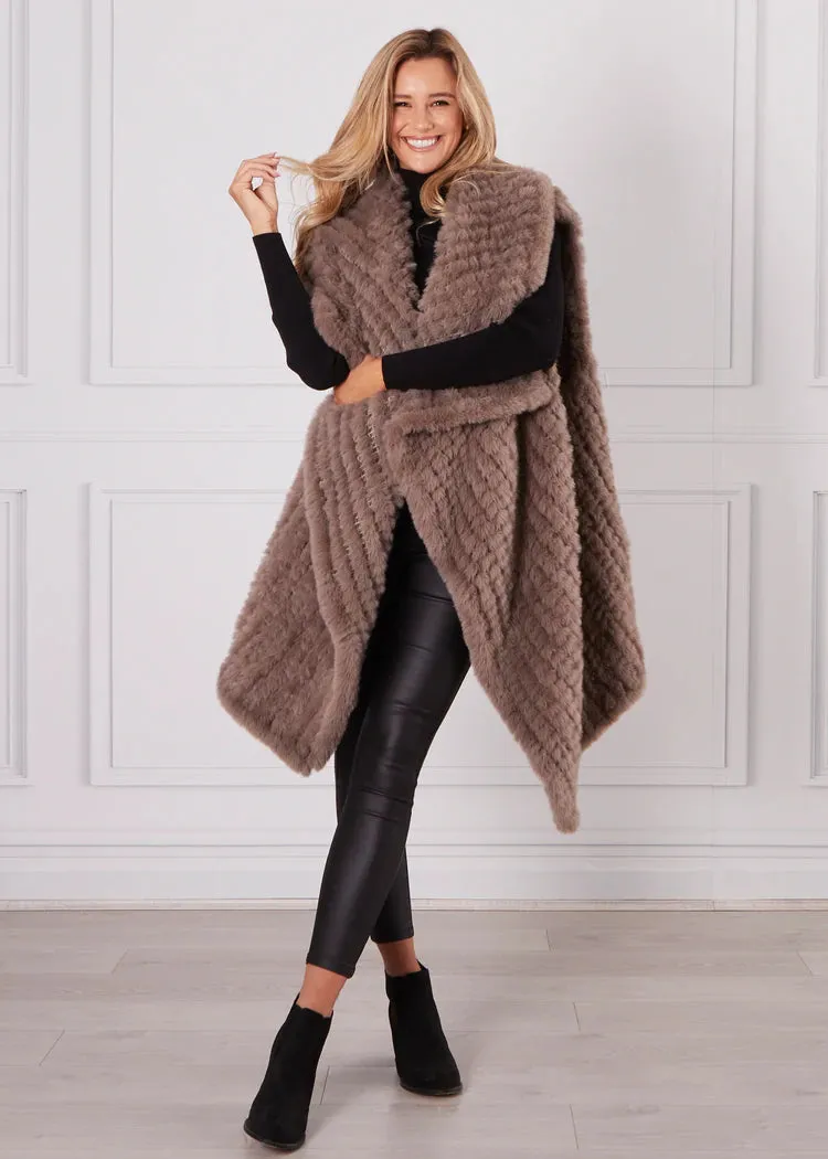 LUXE FAUX VEST