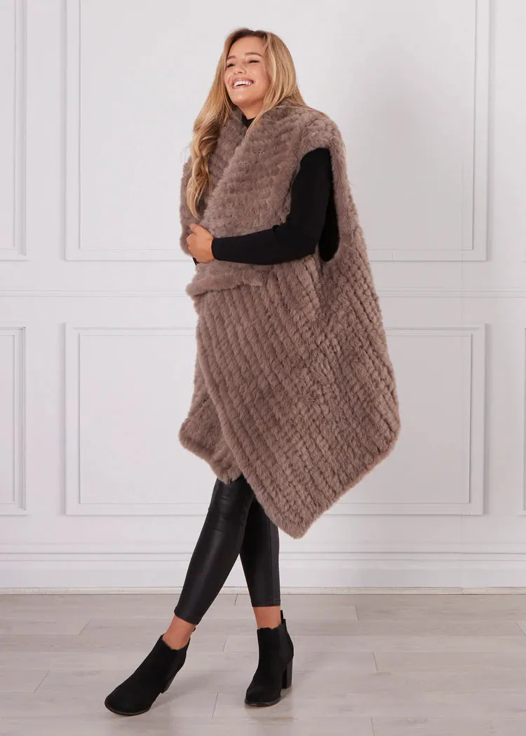LUXE FAUX VEST