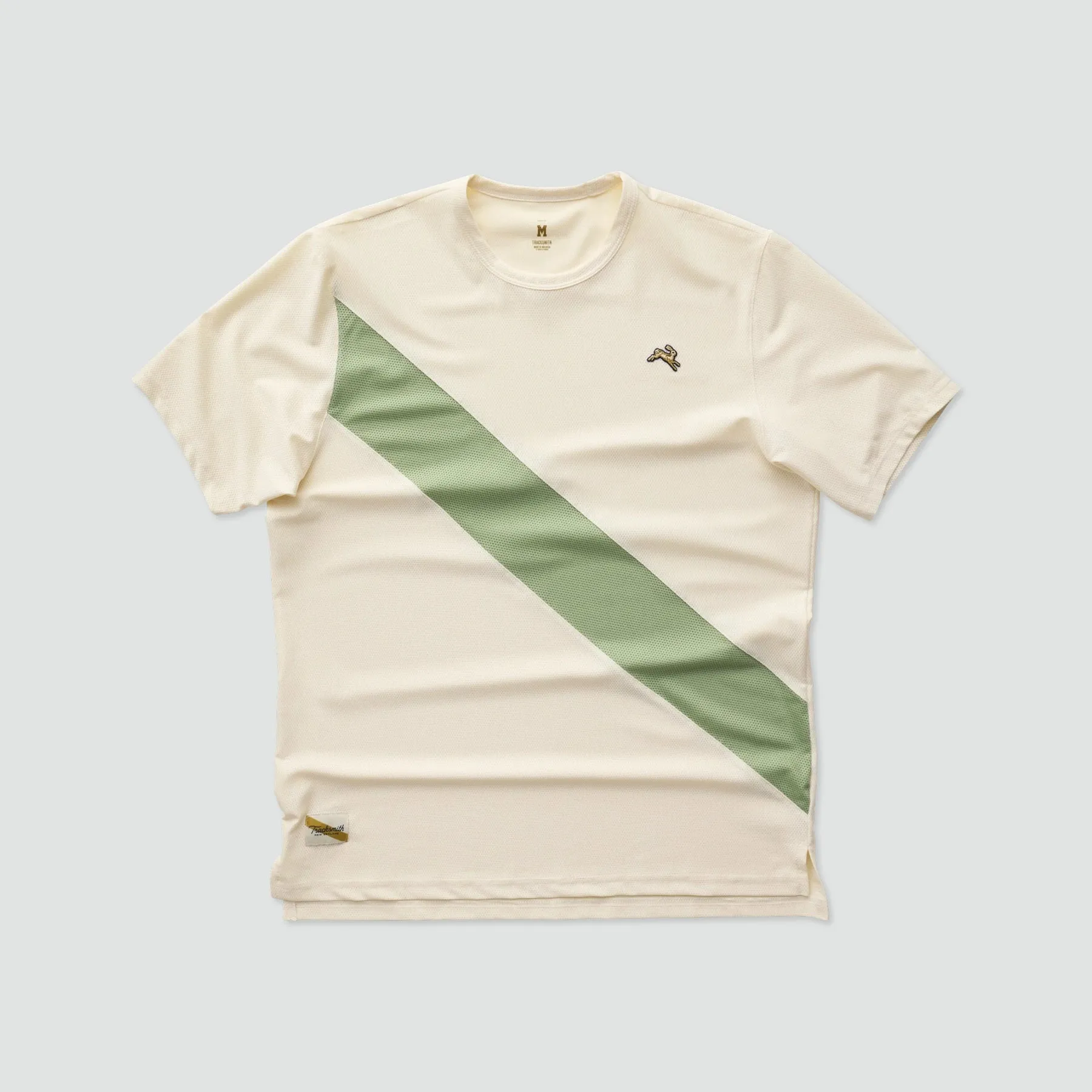 Men's Van Cortlandt Tee - Ivory/Loden/Ivory