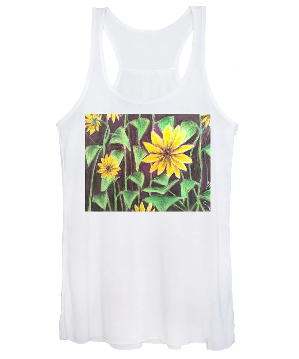 Nights of Sunflowers - Women's Tank Top