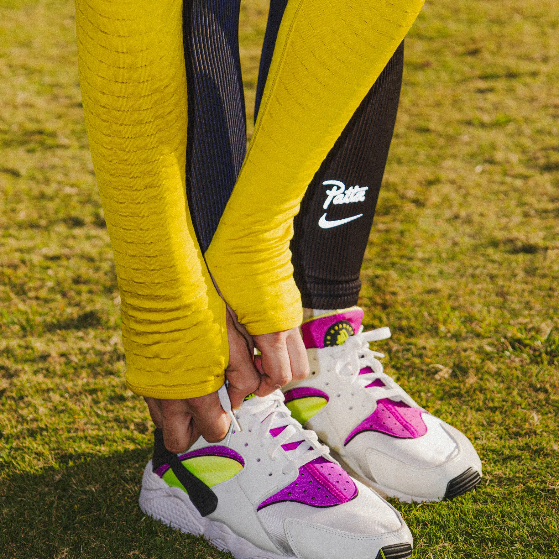 Nike NRG Patta Half Zip Top Long/Sleeve Saffron Quartz FJ3069-389