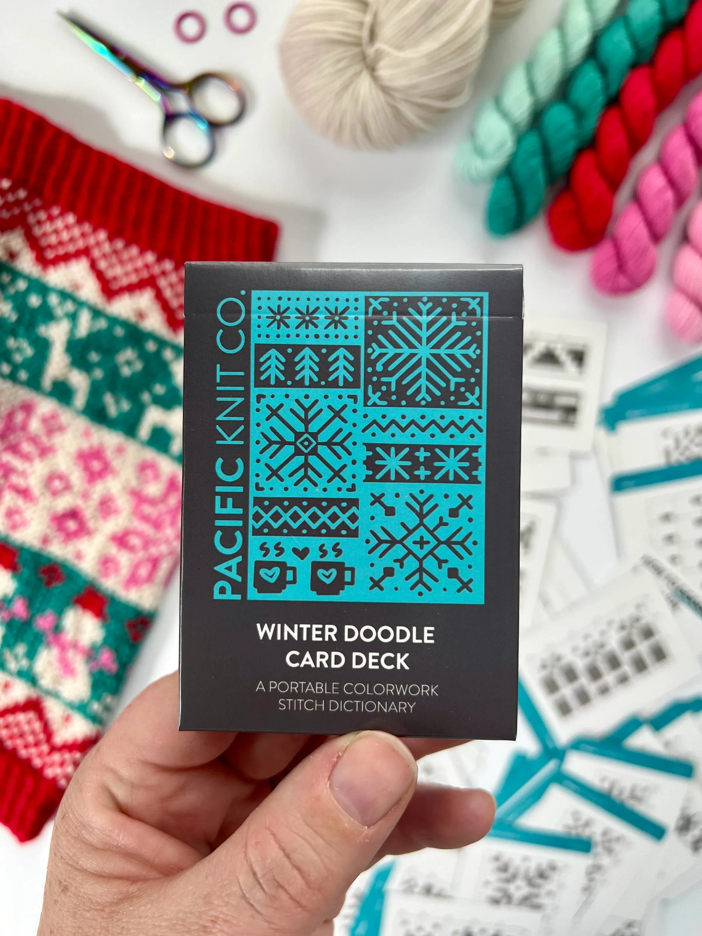 Pacific Knit Co. - Winter Doodle Card Deck