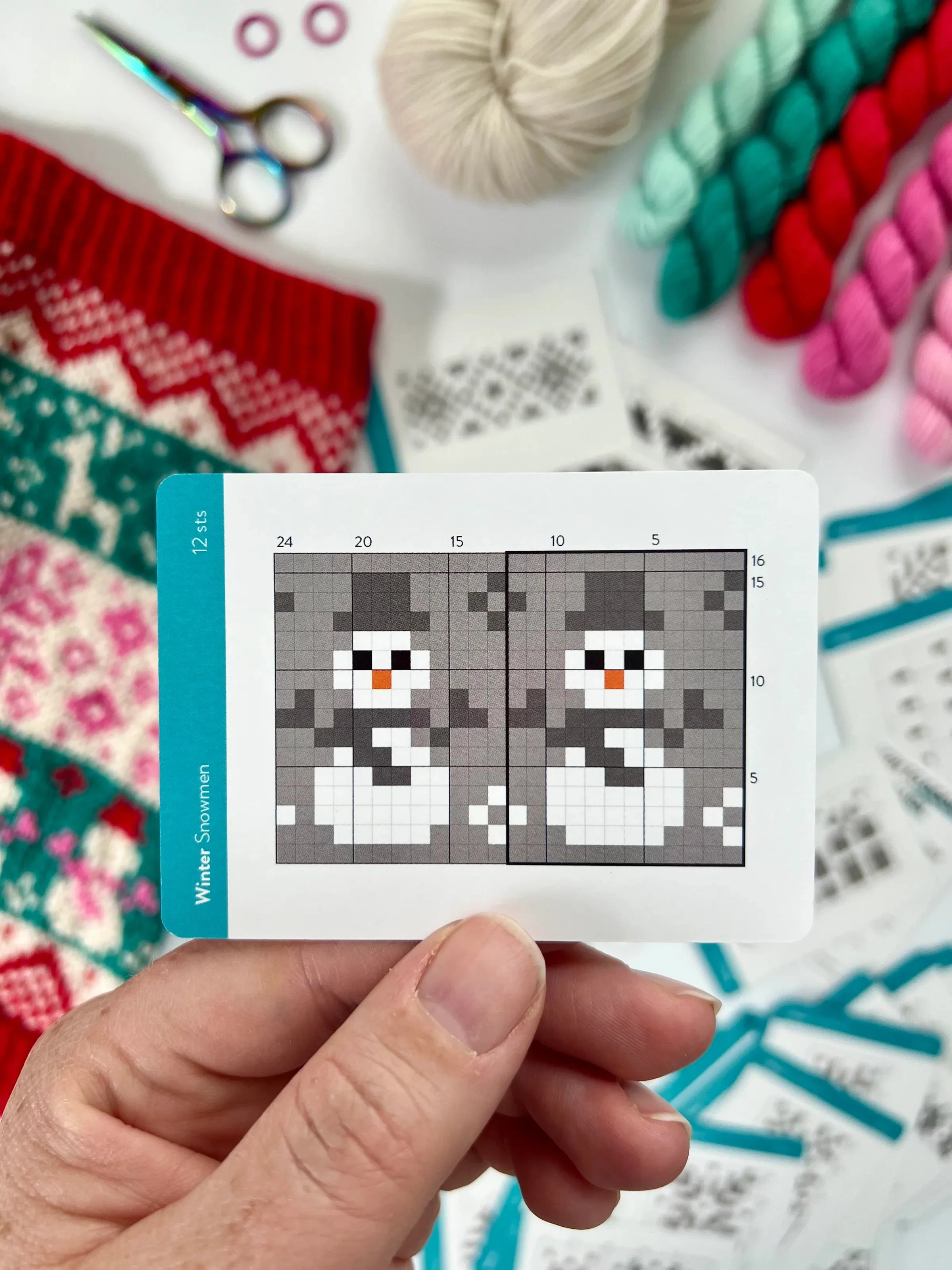 Pacific Knit Co. - Winter Doodle Card Deck