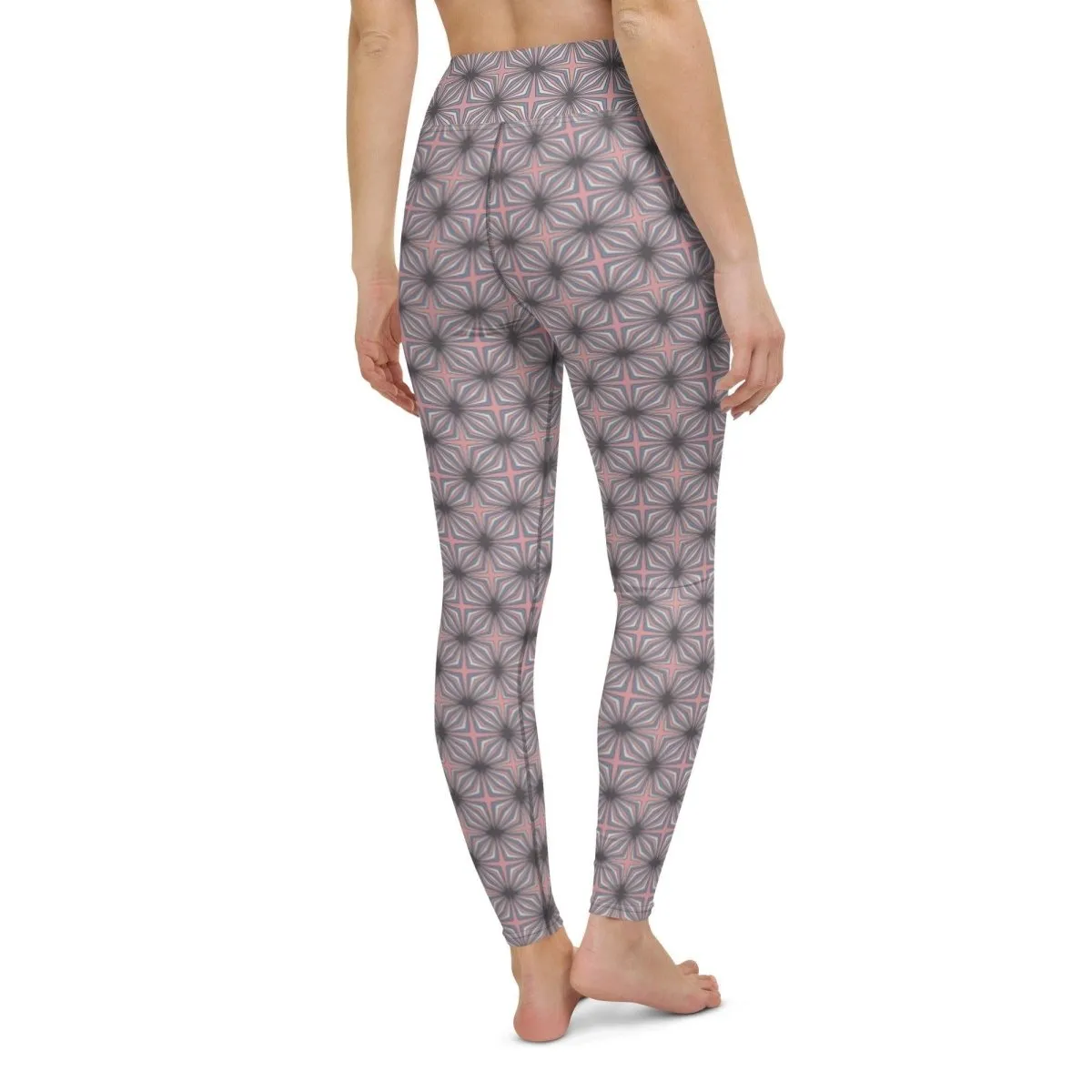 Pink Pottery Women's High-Waisted Yoga Pants