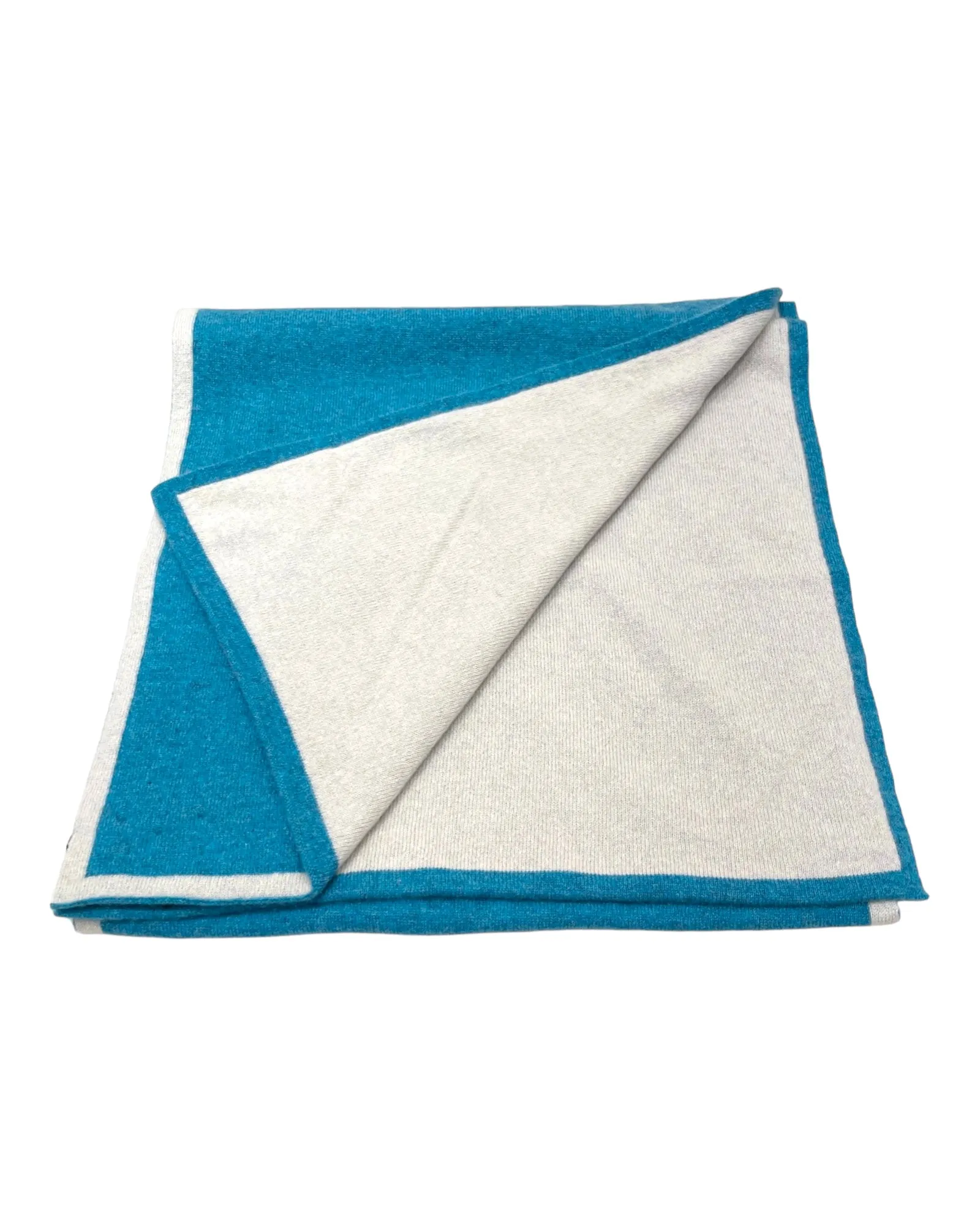 PURE CASHMERE DOUBLE FACE SCARF