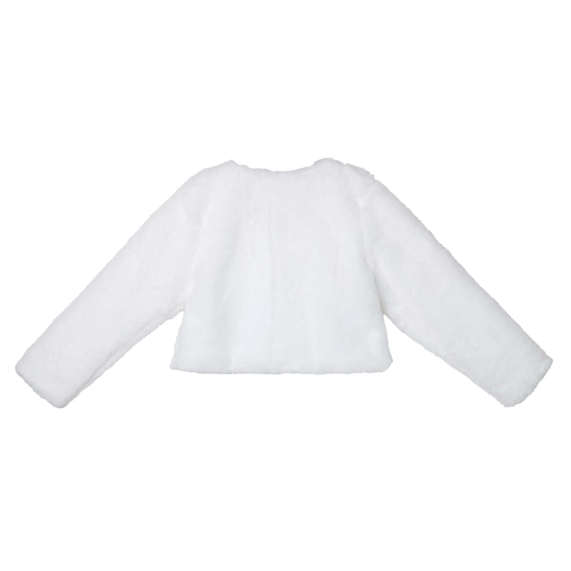 Sarah Faux Fur Jacket - Ivory