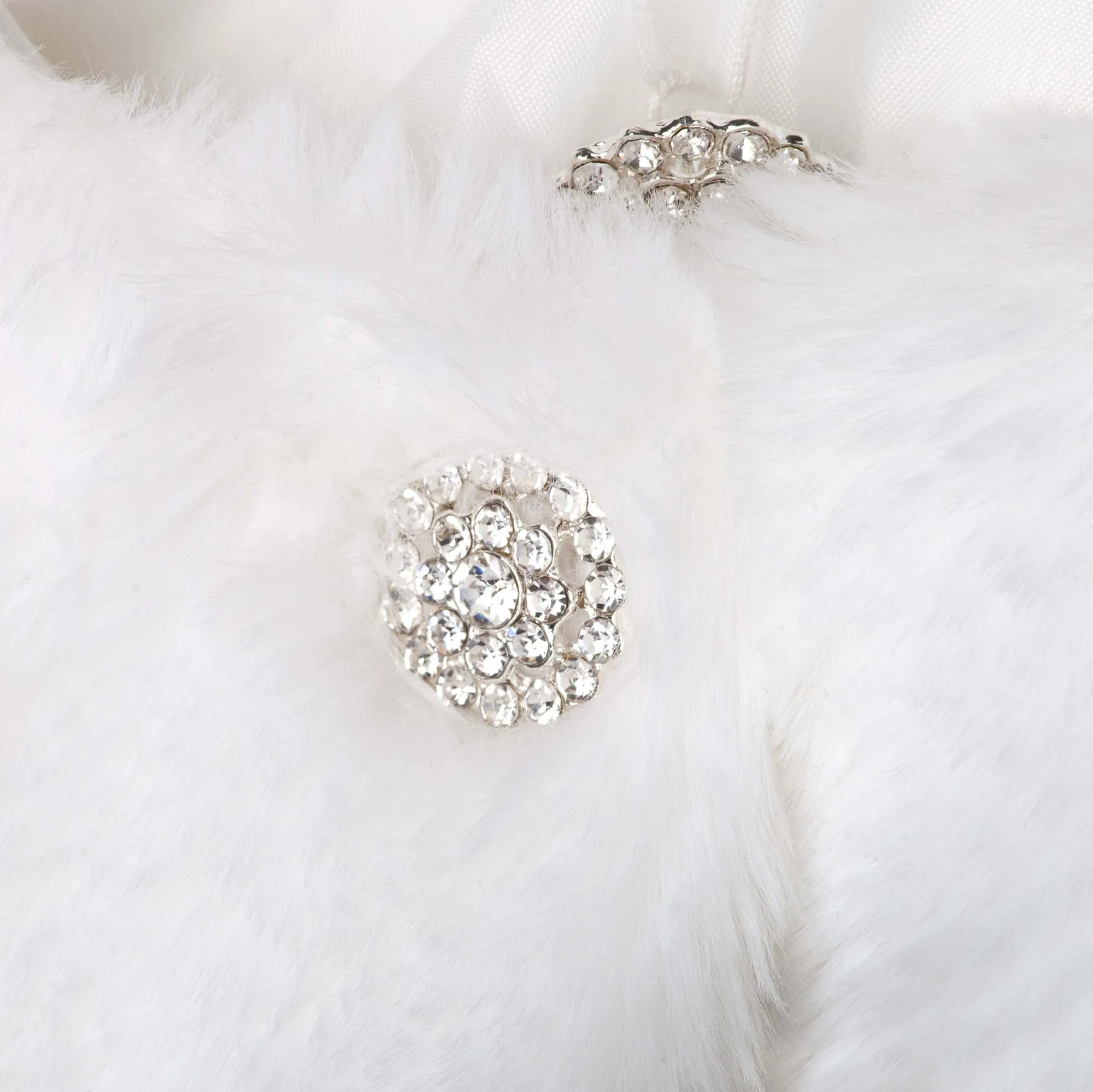 Sarah Faux Fur Jacket - Ivory