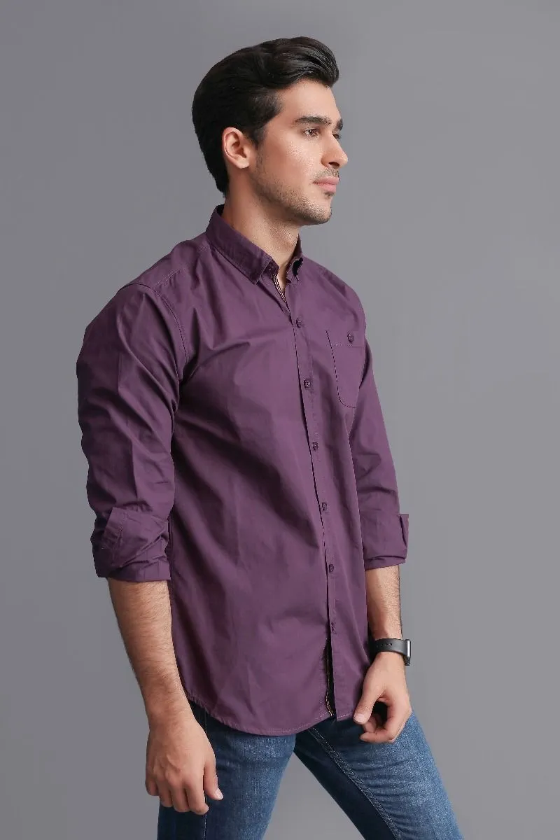SLEEK PURPLE SHIRT