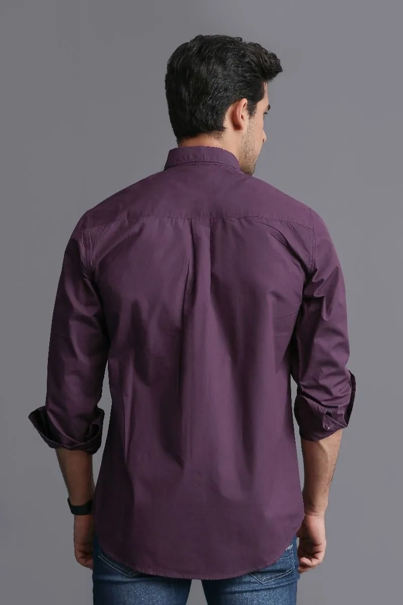 SLEEK PURPLE SHIRT