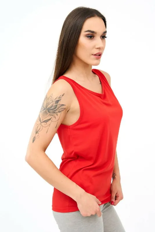 Women's Vests in Red