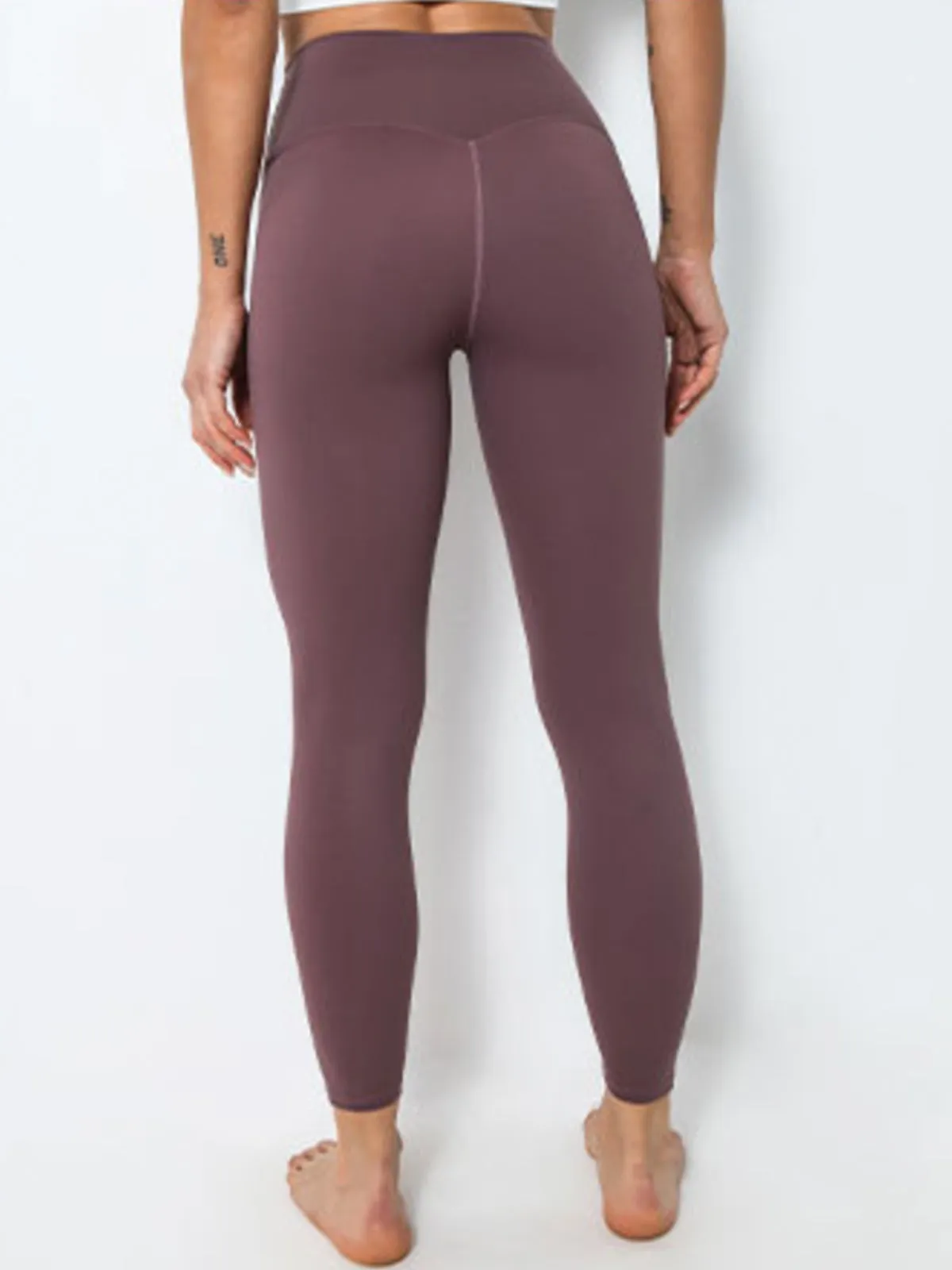 Yoga Pant - Dark Cherry