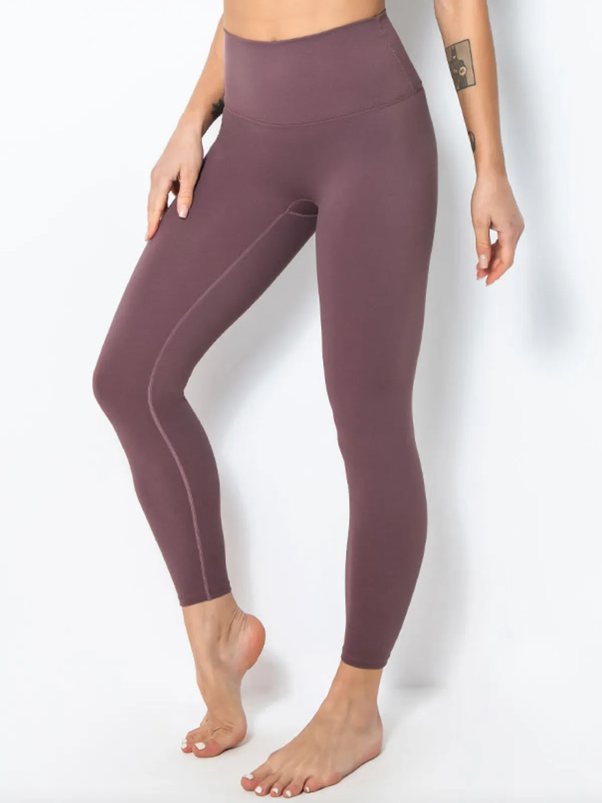 Yoga Pant - Dark Cherry